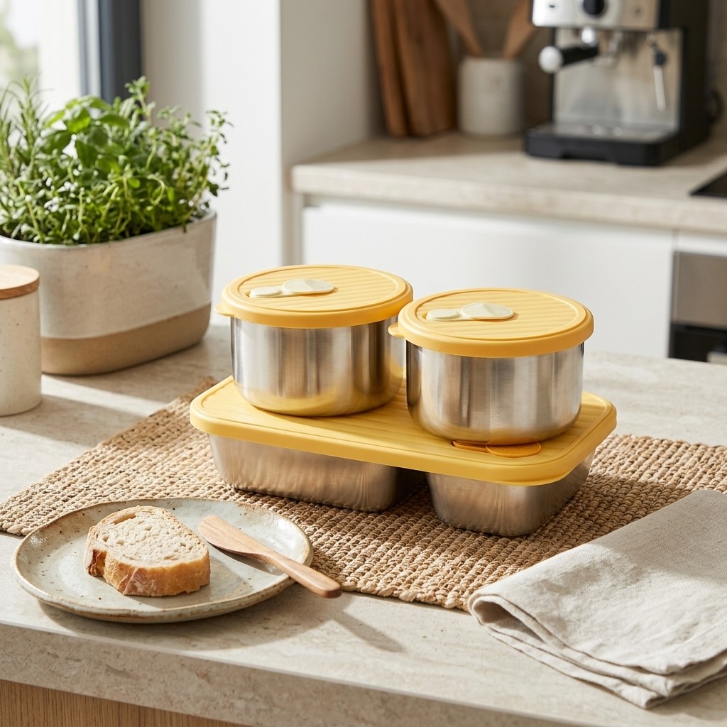 Food Storage Oven Safe - Pojemnik na lunch ze stali nierdzewnej