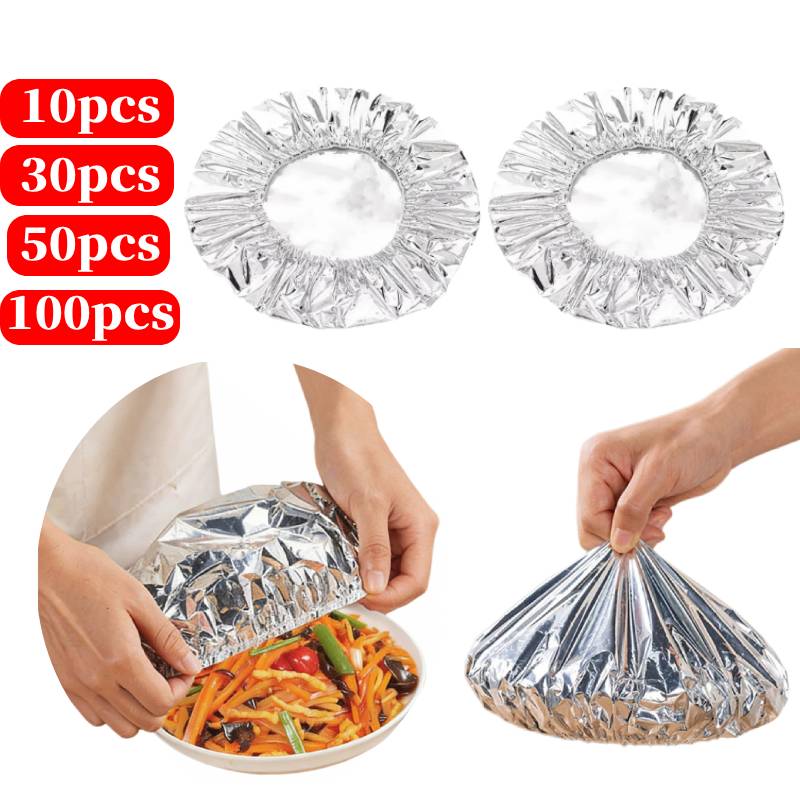 Food Storage Bag - 10-100 szt. Wielokrotnego użytku izolacyjne pokrywki