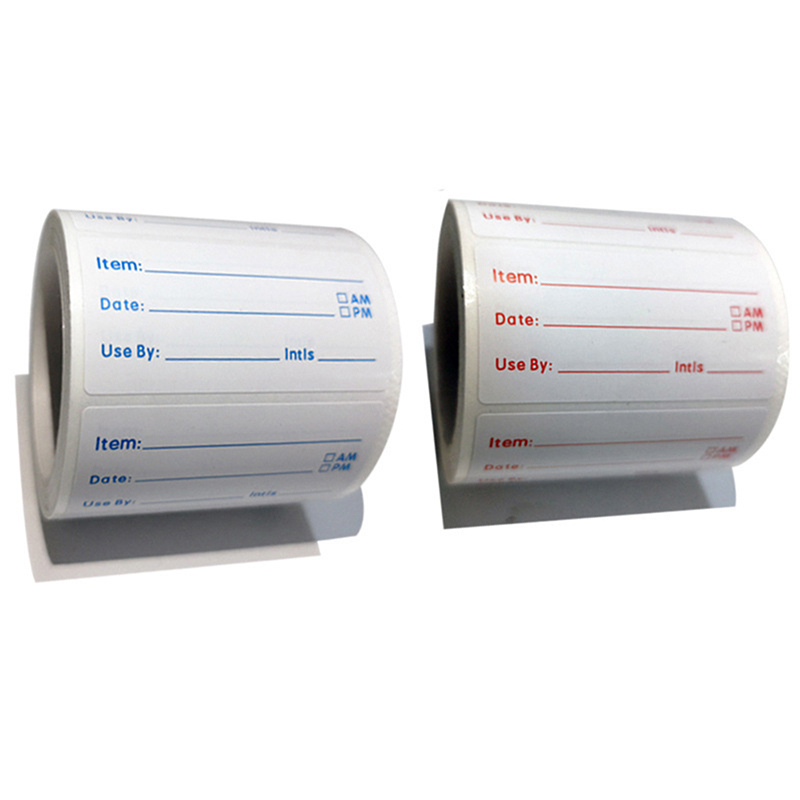 Food Storage Labels - 【F】500 sztuk/rolka Naklejki kuchenne na lodówkę,