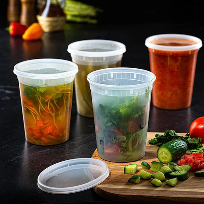Food Storage Meals - Pojemniki do przechowywania żywności z pokrywkami