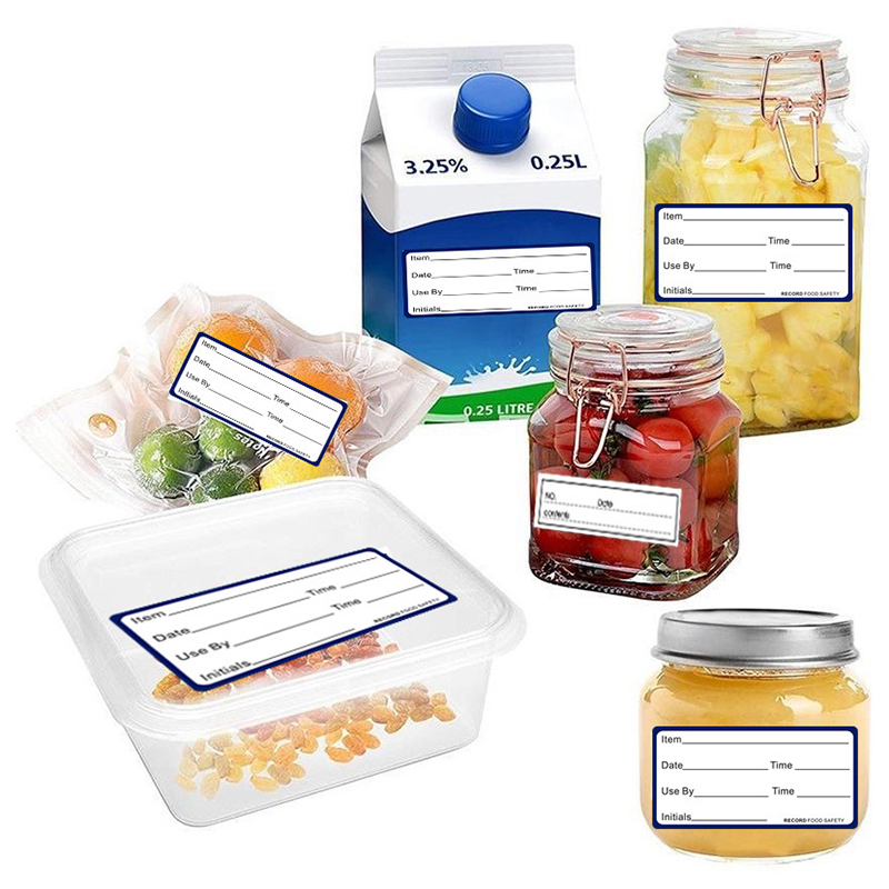 300 sztuk/rolka Samoprzylepne, – Food Storage Labels recenzja i cena