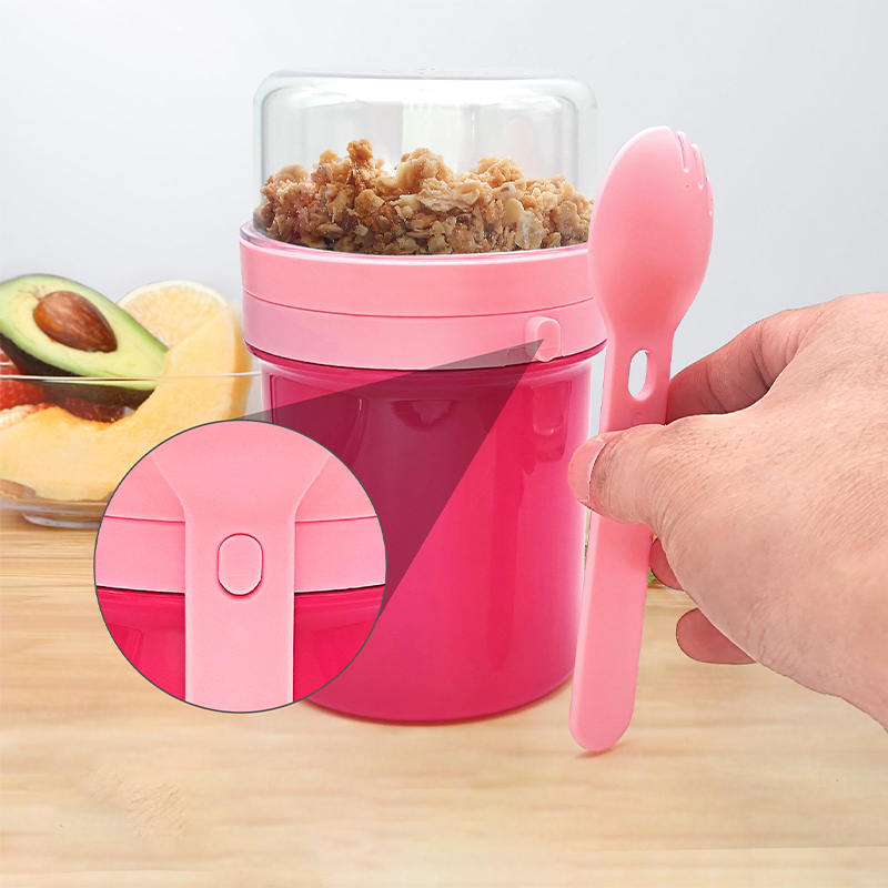 Przenośny, dwuwarstwowy kubek  – Food Storage Meals recenzja i cena