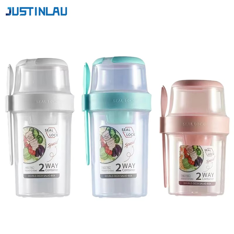 JUSTINLAU Przenośny Kubek na S – Food Storage Oven Safe recenzja i cena