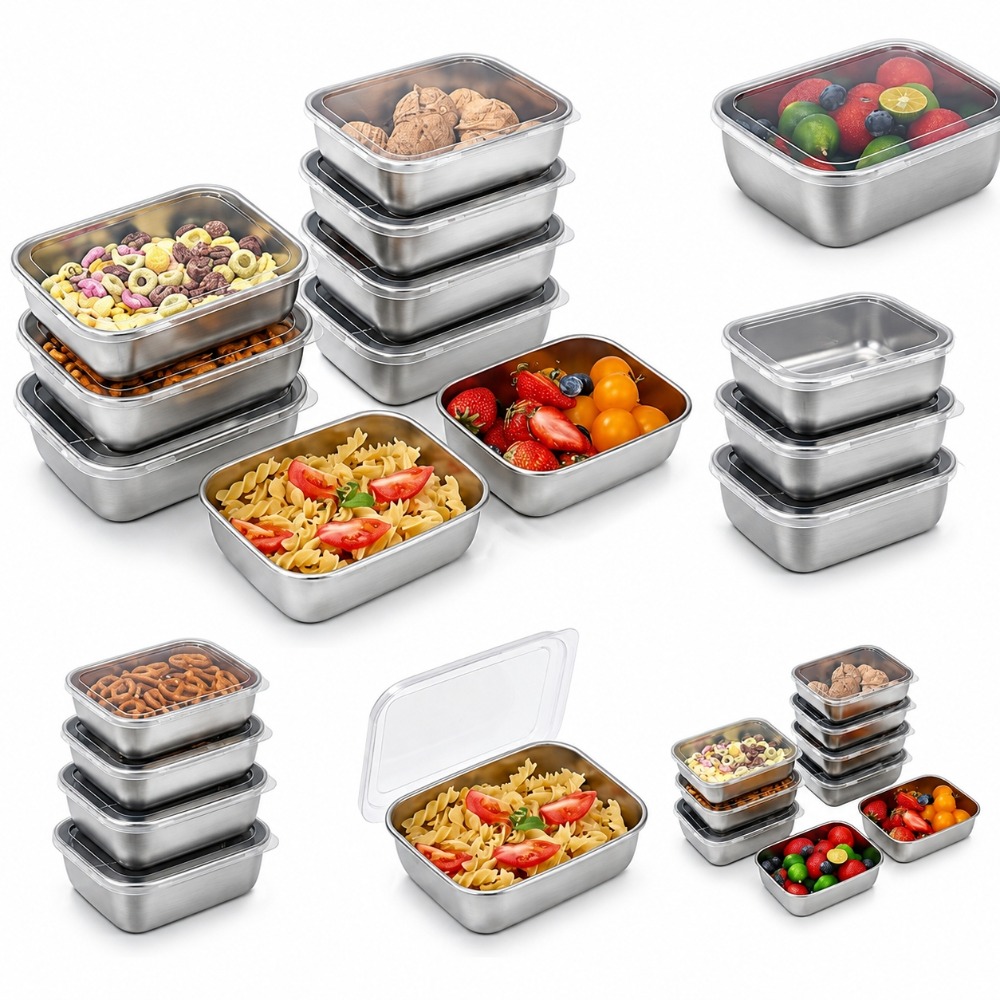 6 SZT. Pojemników na żywność z – Food Storage Meals recenzja i cena