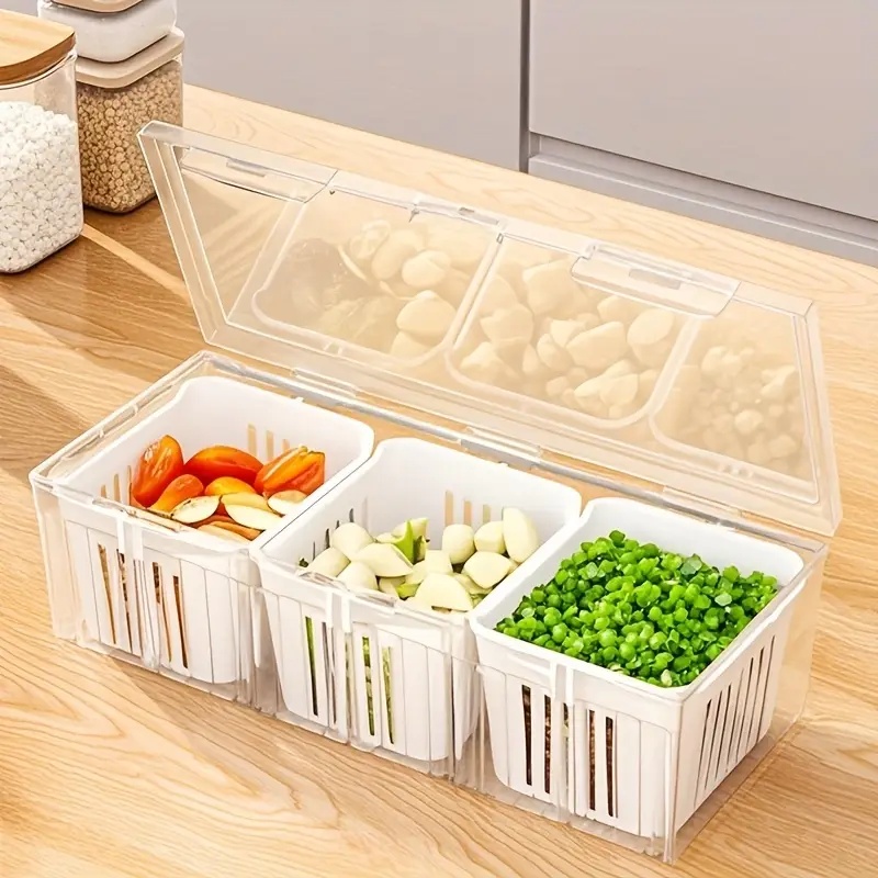 1 szt. Pojemniki na żywność z  – Food Storage With Dividers recenzja i cena