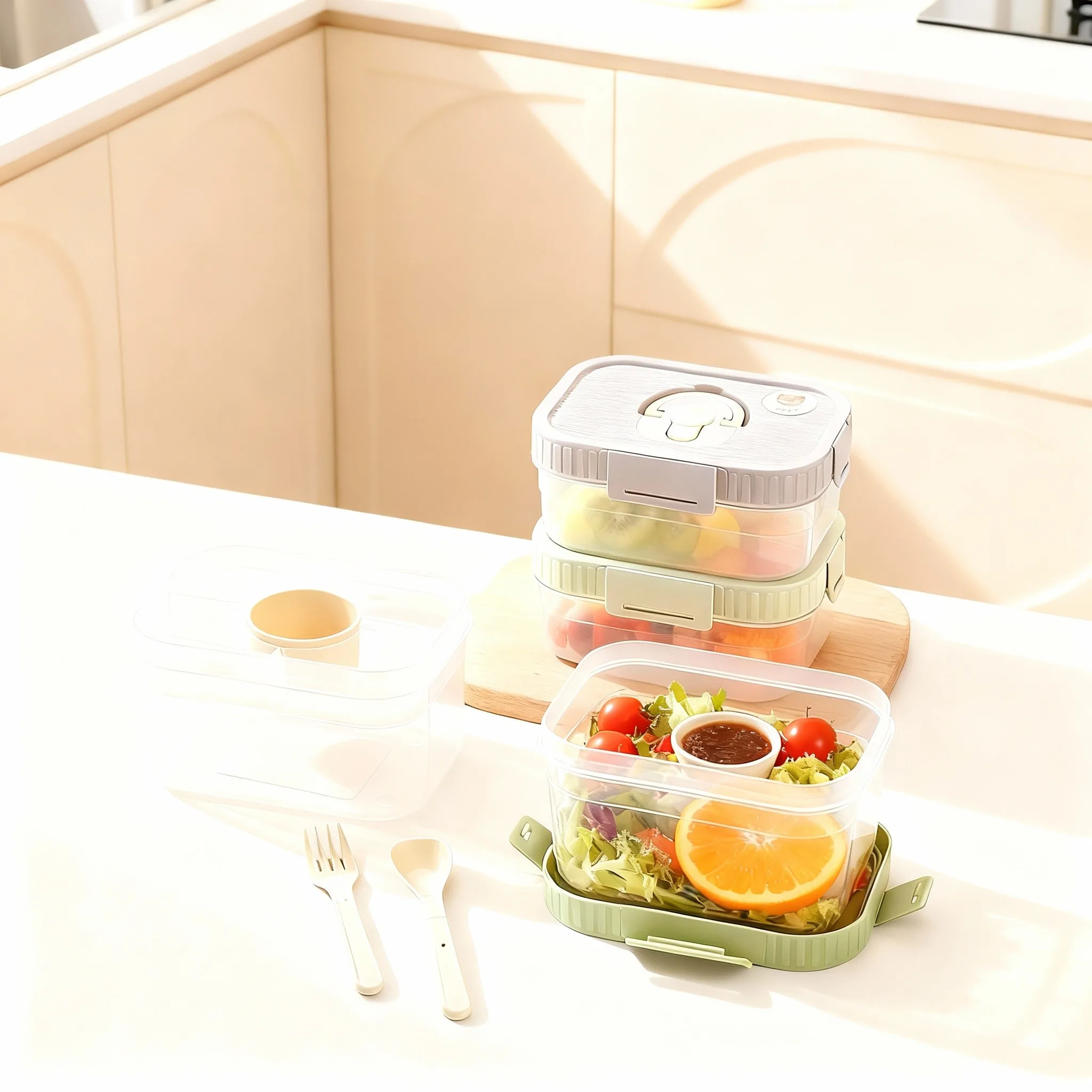 Przenośny, plastikowy, dwuwars – Food Storage Oven Safe recenzja i cena