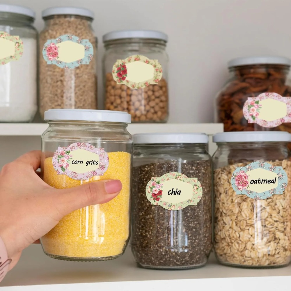 250 szt. etykiet z imionami w  – Food Storage Labels recenzja i cena