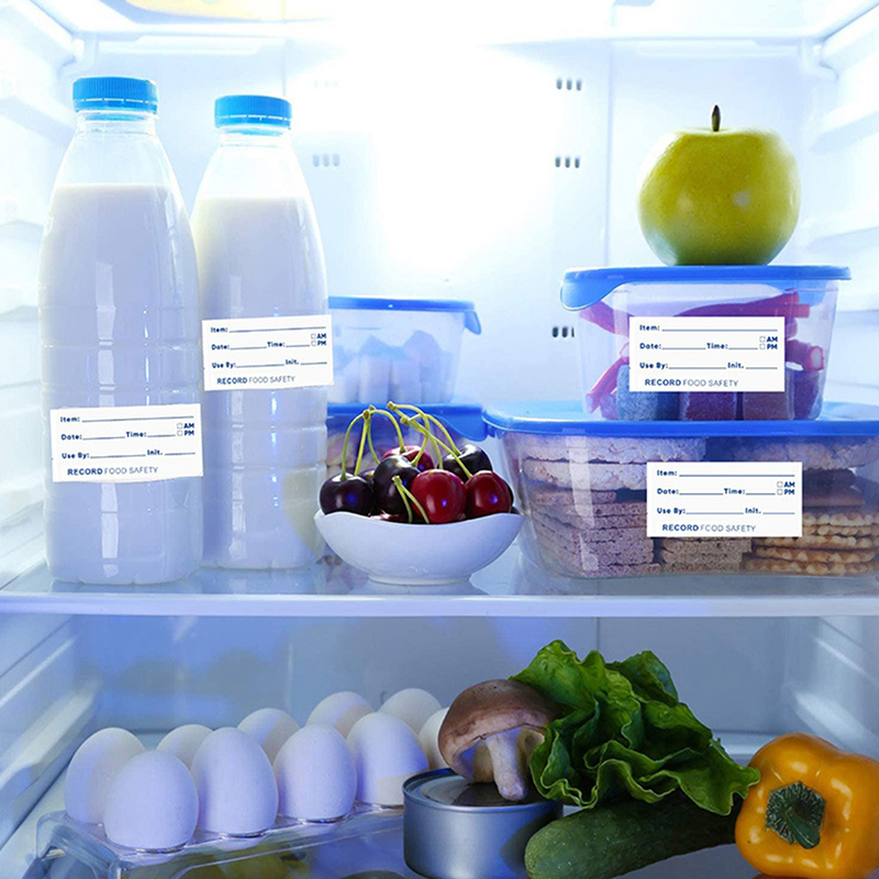 Nowy # 500 szt./rolka Naklejki – Food Storage Labels recenzja i cena
